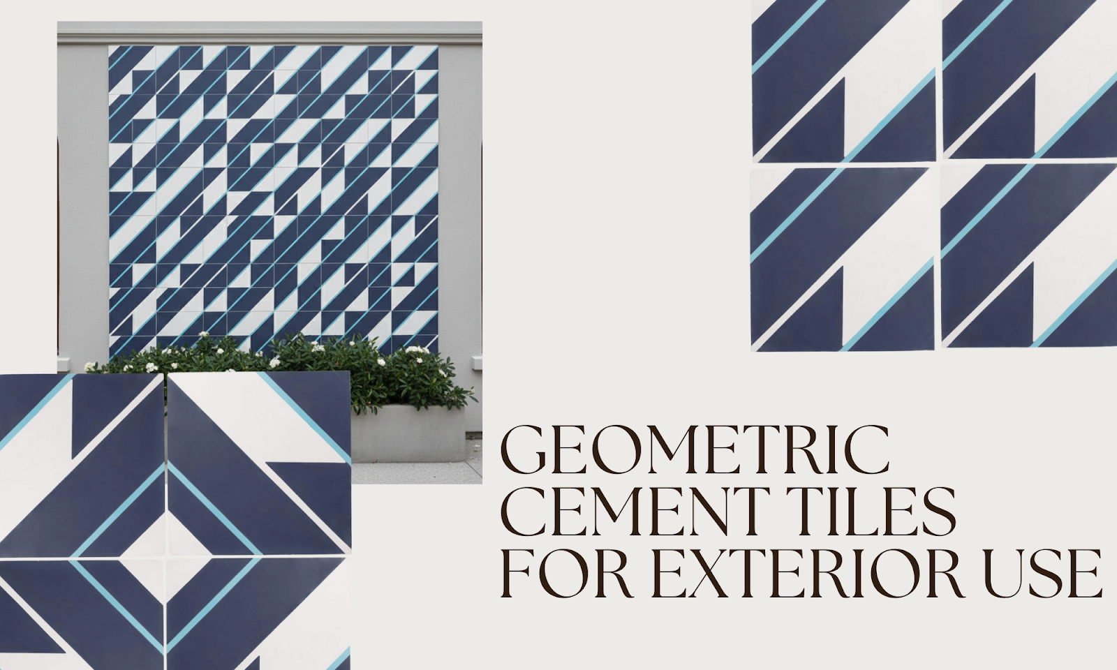 Sculpting Modern Facades: A Guide to Geometric Cement Tile Cladding