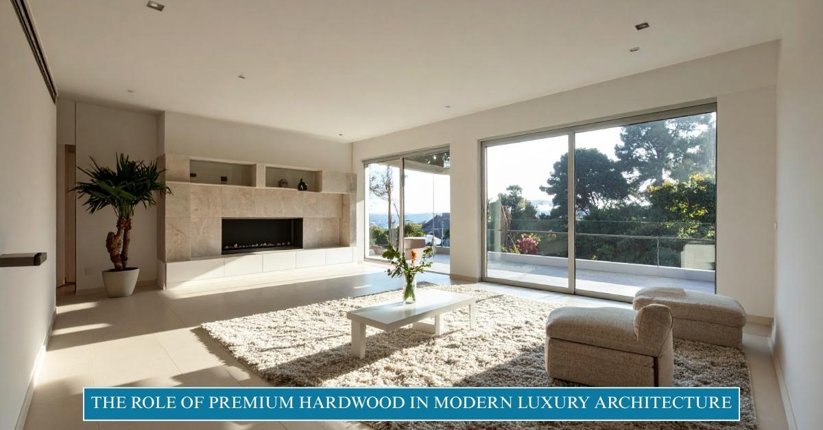 The Role of Premium Hardwood in Modern Luxury Architecture