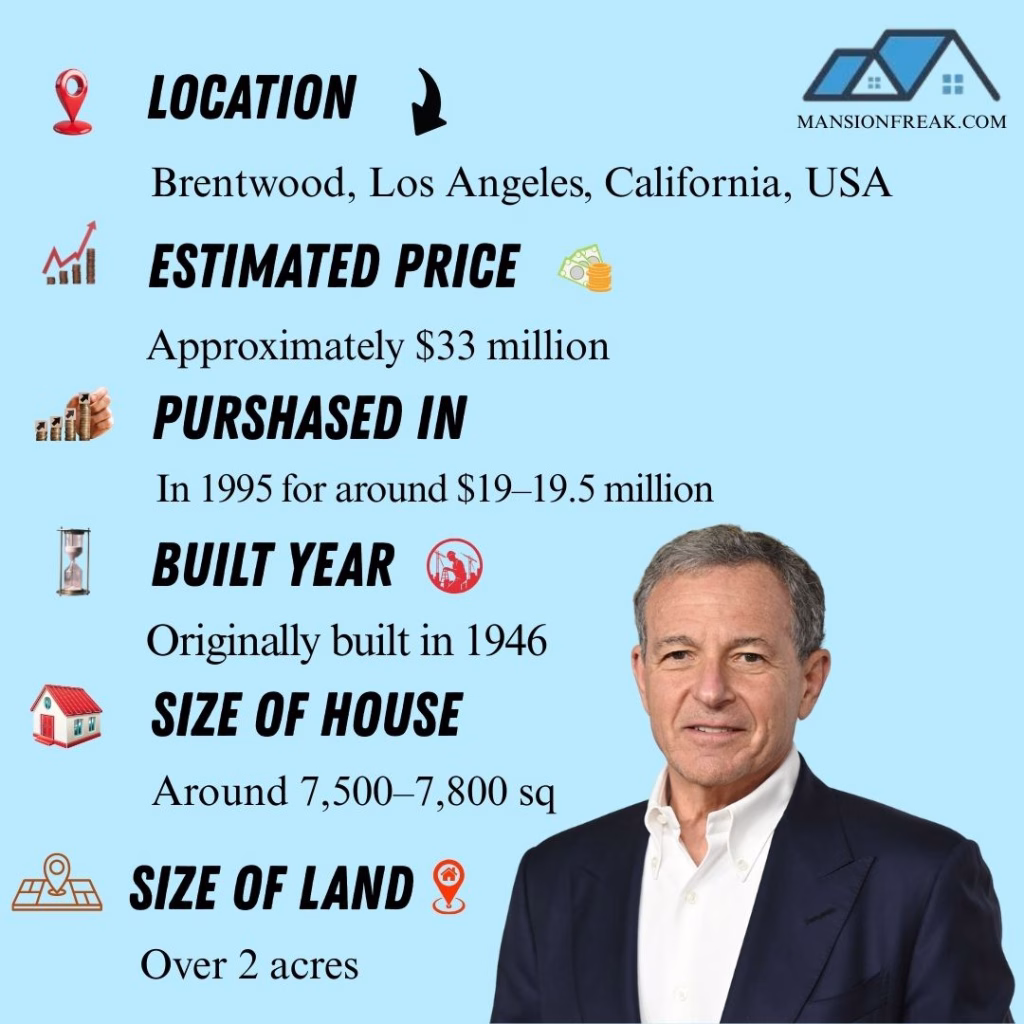 Inside Bob Iger House : $33 Million Mansion in Brentwood 3 Bob Iger House Tour in Brentwood