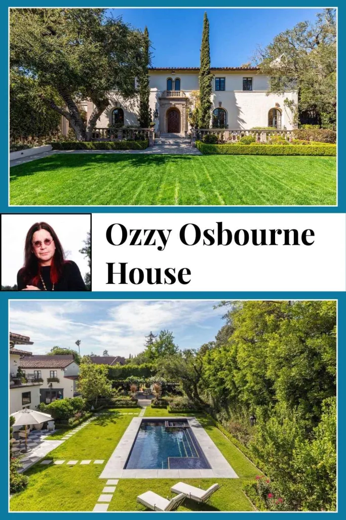 Ozzy Osbourne House Revealed: $18M Hancock Park Mansion 2 Ozzy Osbourne House
