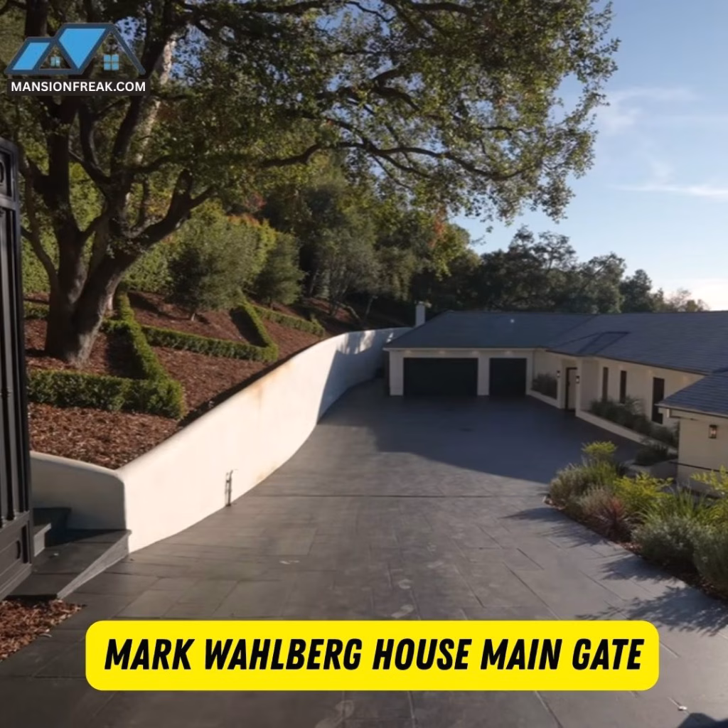 Mark Wahlberg House main gate