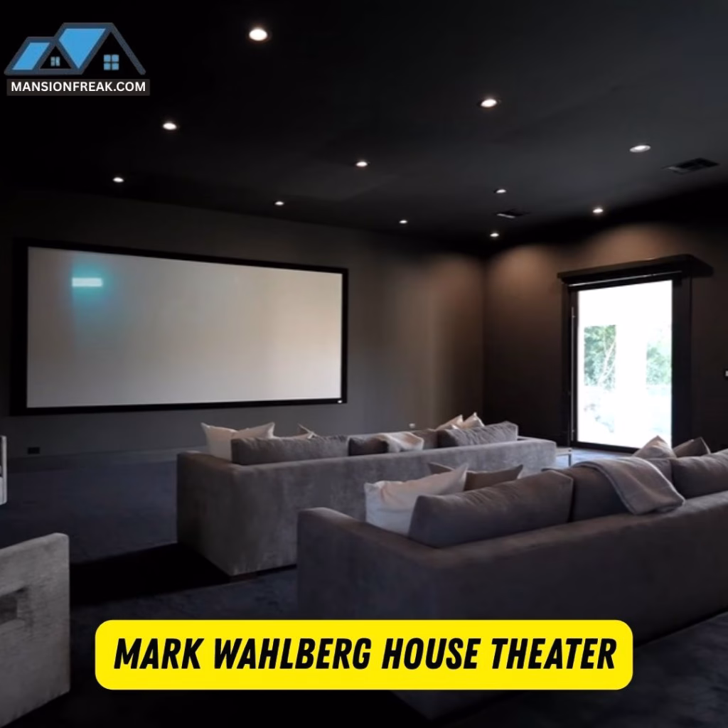 Mark Wahlberg House theater