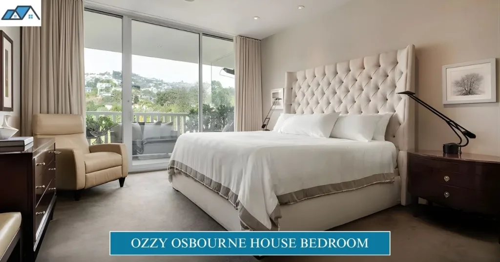 Ozzy Osbourne House Revealed: $18M Hancock Park Mansion 4 Ozzy Osbourne House Bedroom