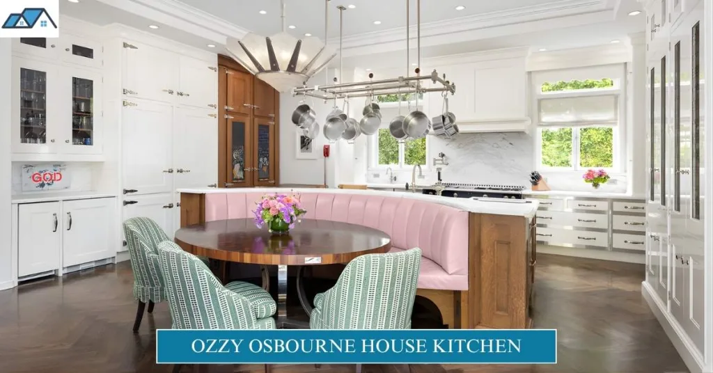 Ozzy Osbourne House Revealed: $18M Hancock Park Mansion 5 Ozzy Osbourne House Kitchen