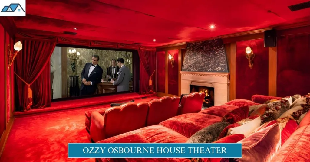 Ozzy Osbourne House Revealed: $18M Hancock Park Mansion 8 Ozzy Osbourne House Theater