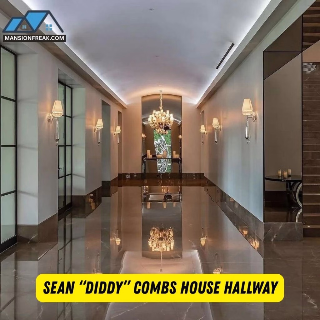 Sean “Diddy” Combs House hallway