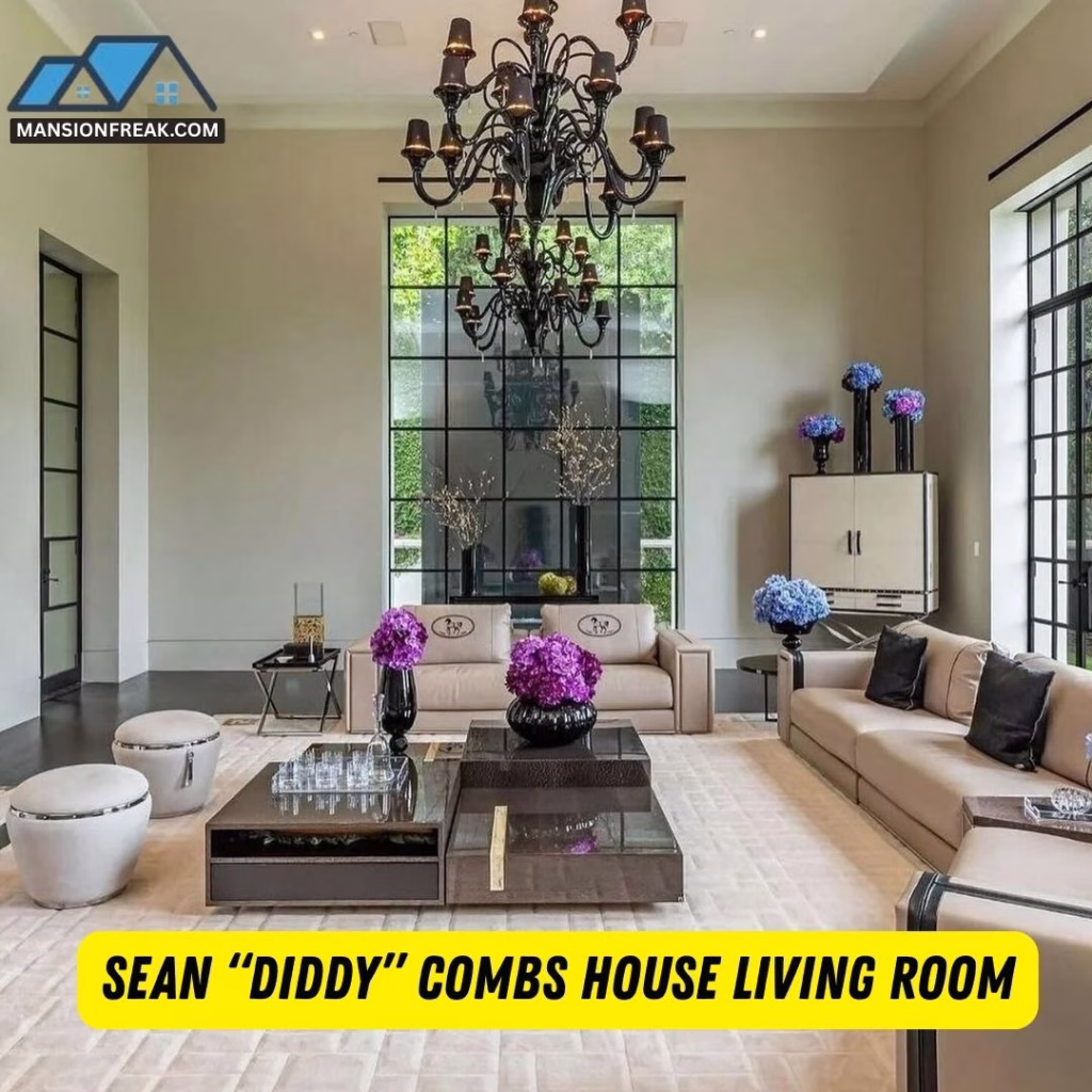 Sean “Diddy” Combs House living room