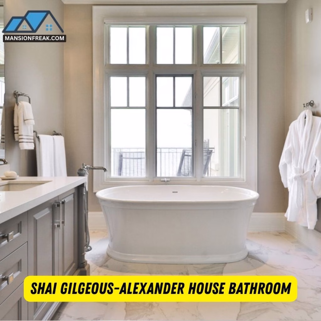 Shai Gilgeous-Alexander House bathroom