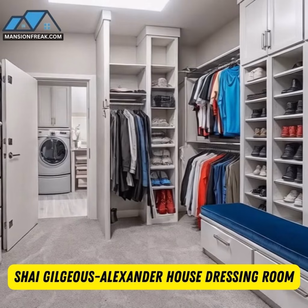 Shai Gilgeous-Alexander House dressing room