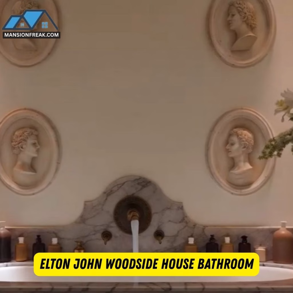 Elton John Woodside Estate in Old Windsor, England 8 Elton John Woodside house bathroom
