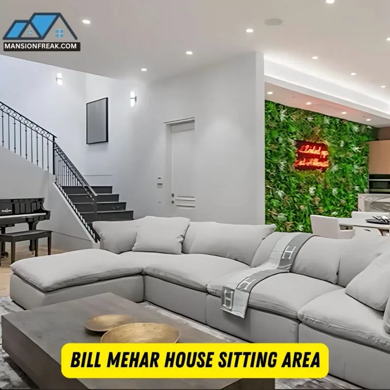 Bill Mehar House: Inside His $20M Beverly Hills Mansion of a Comedian 12 Bill Mehar House Sitting Area