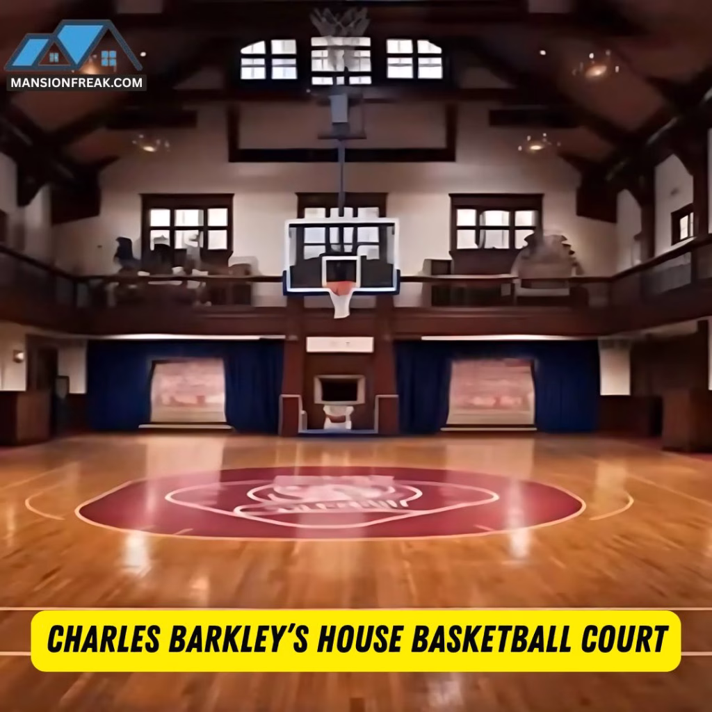 Charles Barkley’s House Basketball Court