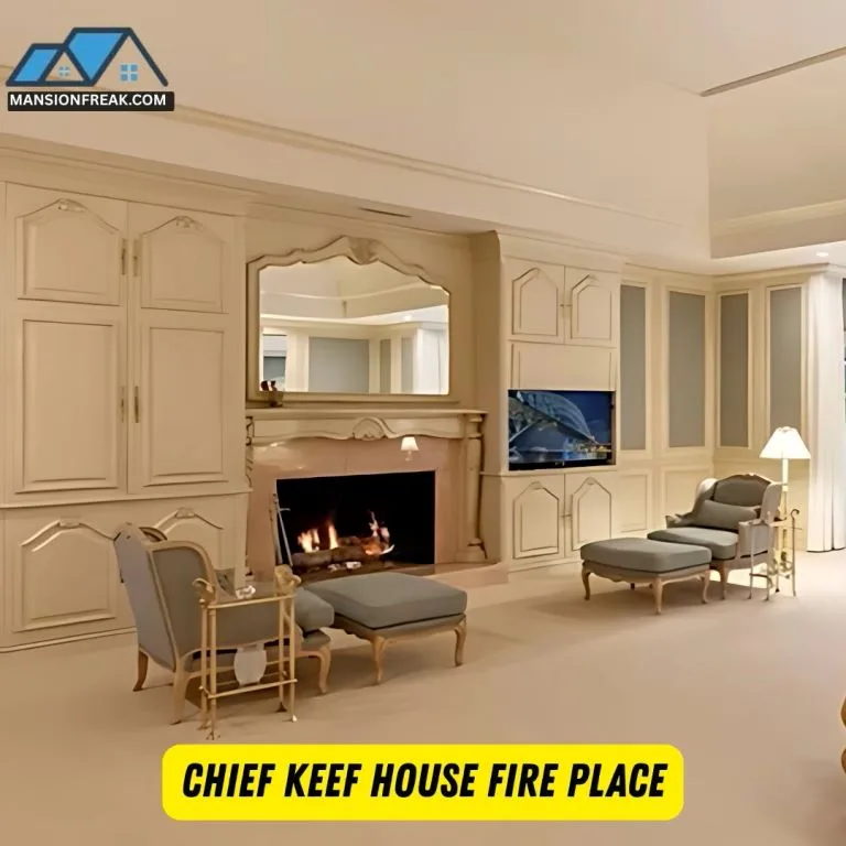 Chief Keef House Fireplace
