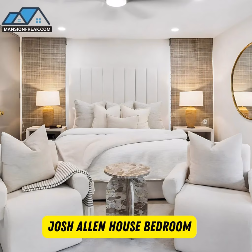 Josh Allen House Orchard Park: $4 Million Mansion with Car Collection 8 Josh Allen House Bedroom