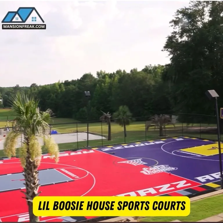 Lil Boosie House Atlanta: $2.7 Million Batman Mansion of a Rapper 12 Lil Boosie House Sports Court