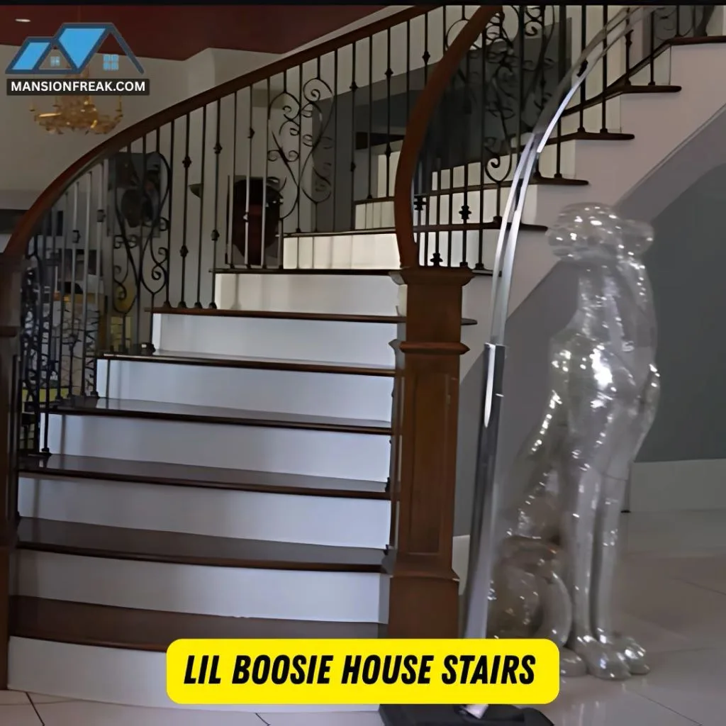 Lil Boosie House Atlanta: $2.7 Million Batman Mansion of a Rapper 3 Lil Boosie House Stairs
