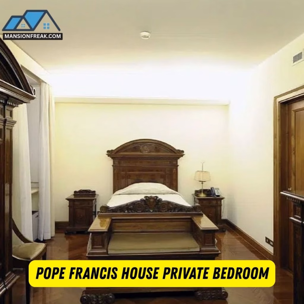 Pope Francis House private Bedroom