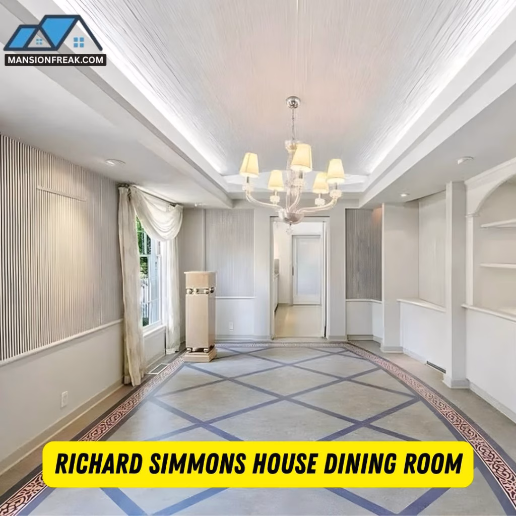 Richard Simmons House: $6.9 Million Mansion of Fitness Instructor 13 Richard Simmons House Dinning Room