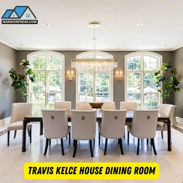 Travis Kelce House Dining Room