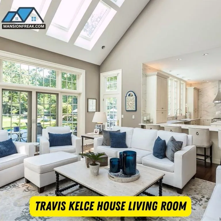 Travis Kelce House Living Room