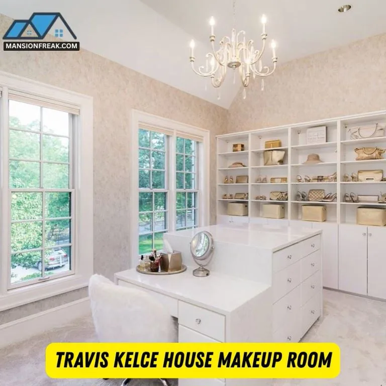 Travis Kelce House Makeup Room