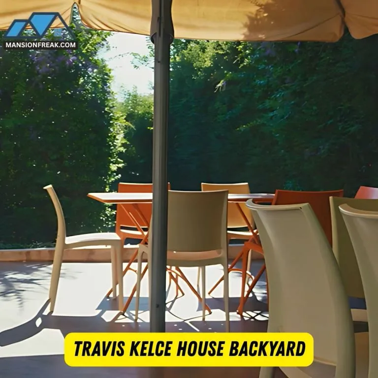 Travis Kelce House Backyard