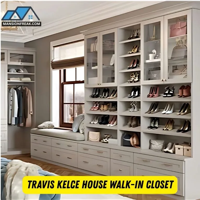 Travis Kelce House Walk-In Closet