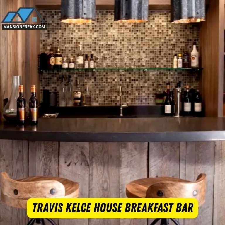 Travis Kelce House Breakfast Bar