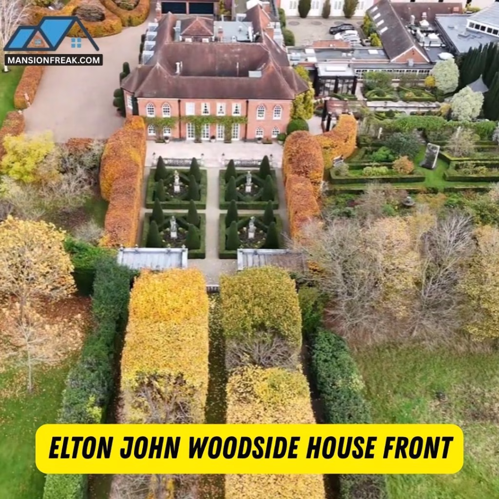 Elton John Woodside Estate in Old Windsor, England 14 Elton John’s Woodside house front