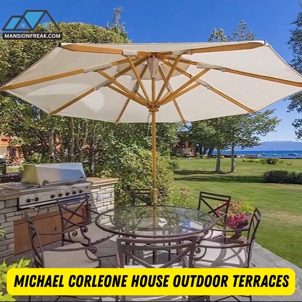 Michael Corleone House  Outdoor Terraces