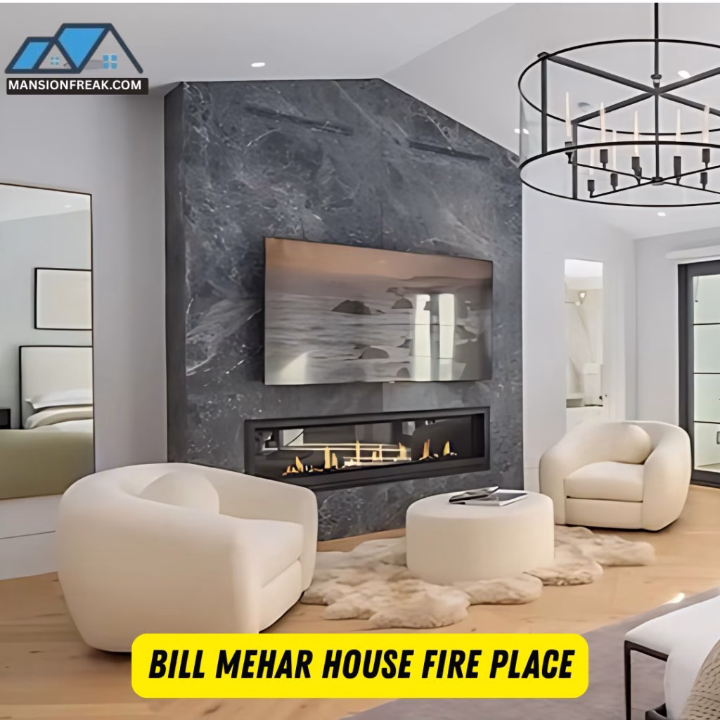 Bill Mehar House Fire Place