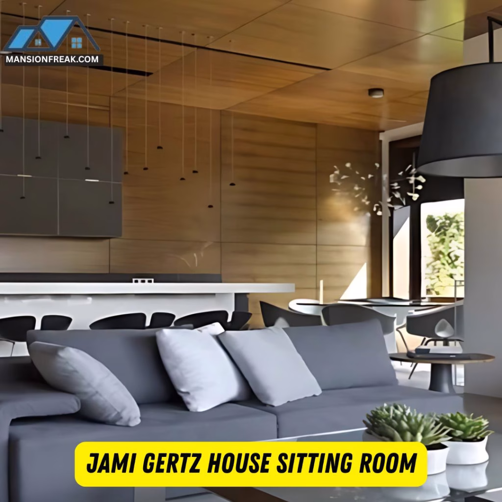 Jami Gertz House: Multimillion-Dollar French-Style Mansion of an Actress 9 Jami Gertz House Sitting Room