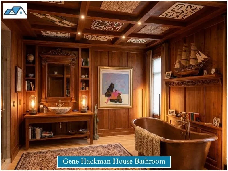Gene Hackman House Bathroom