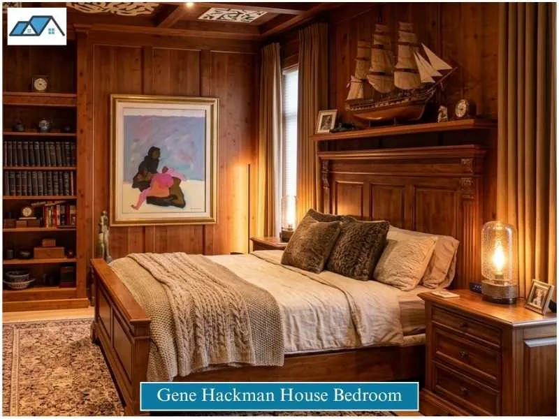 Gene Hackman House Bedroom