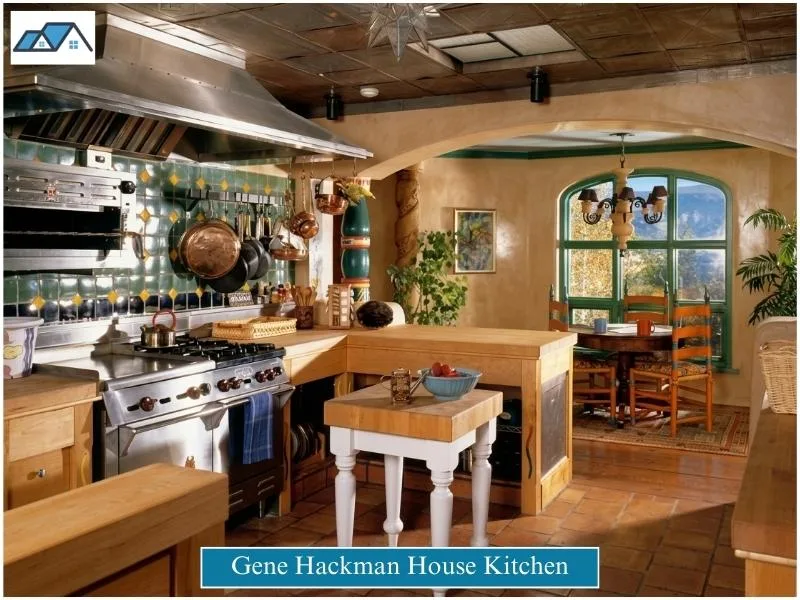 Gene Hackman House Kitchen