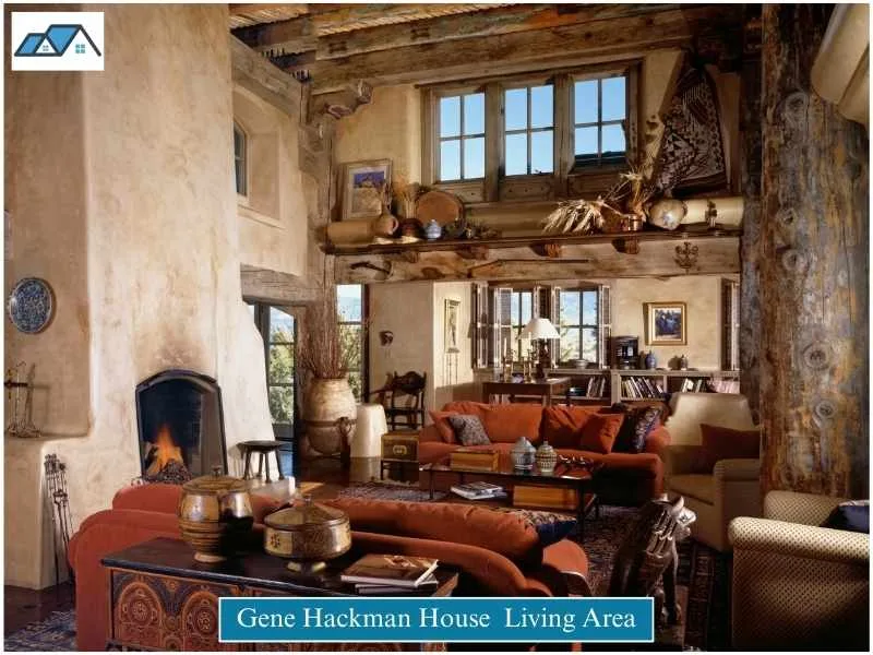 Gene Hackman House Living Area