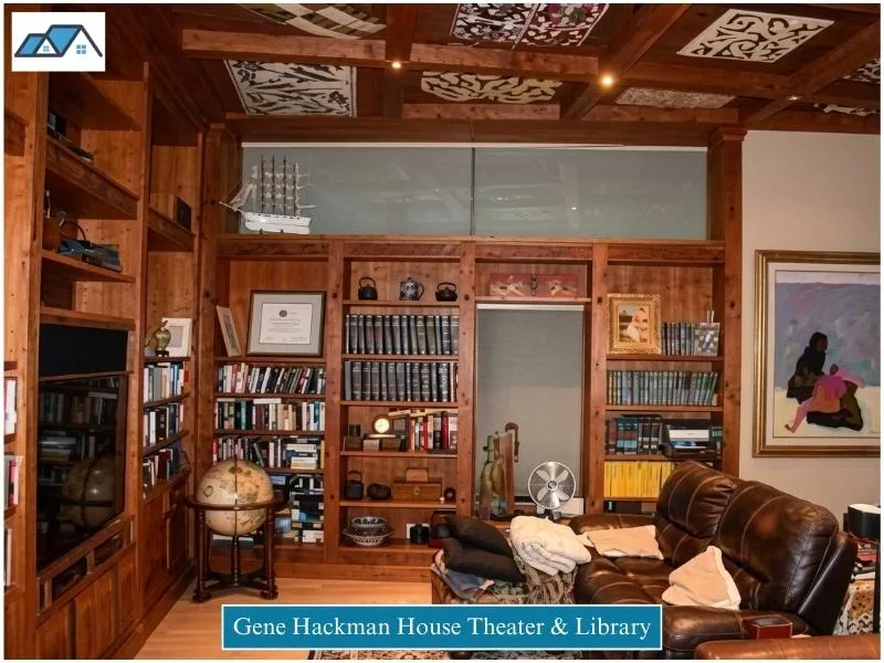 Gene Hackman House Theater & Library