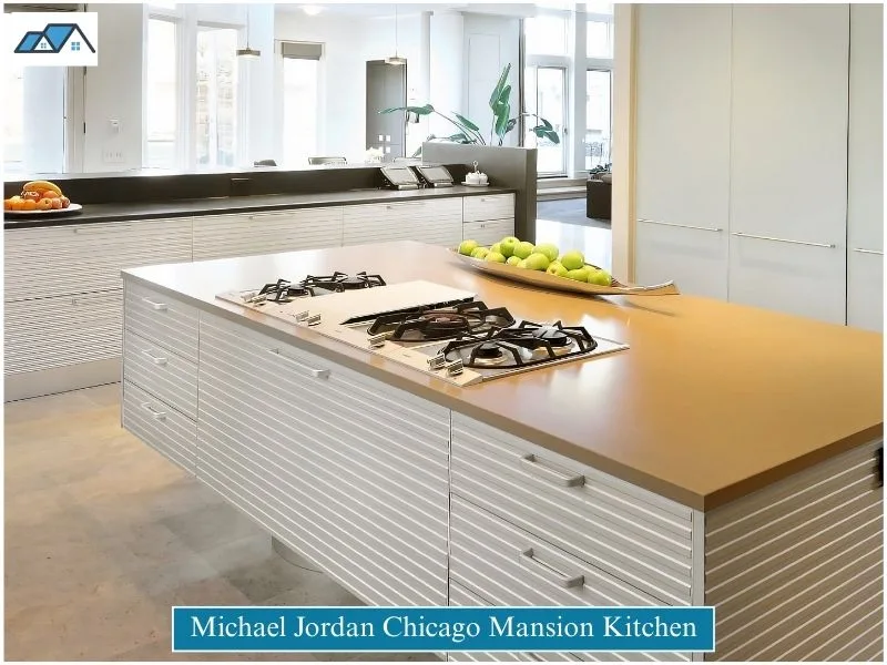 Michael Jordan Chicago Mansion Kitchen