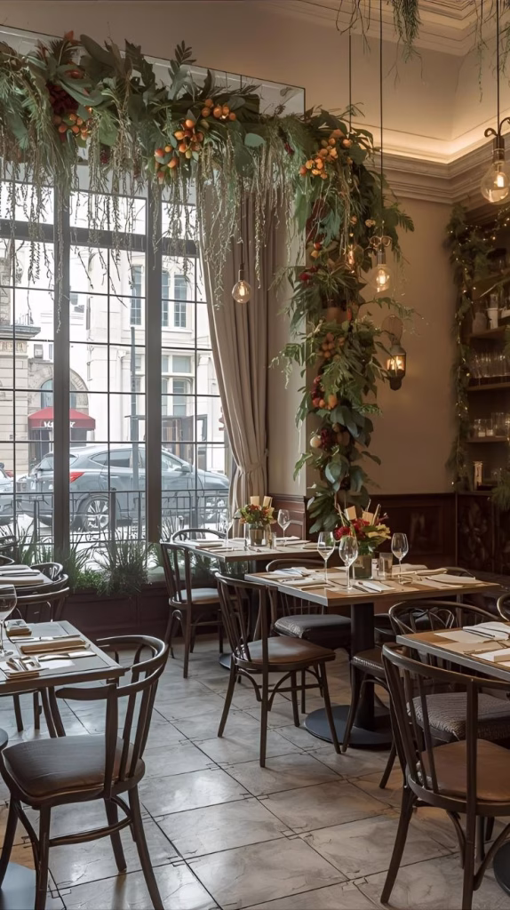 Restaurant Interior Design :Seasonal Décor Zones