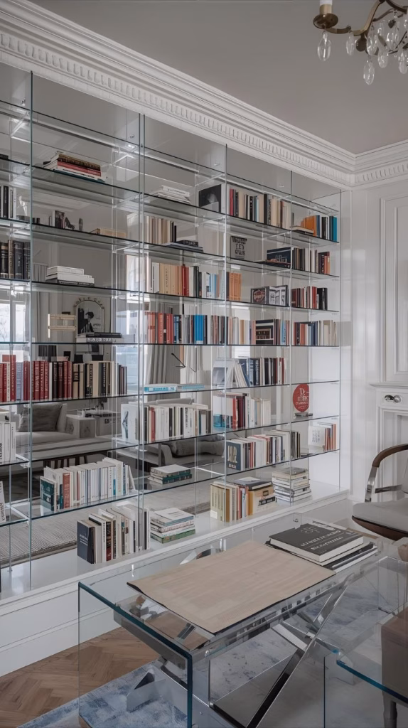 Conservatory Interior Design:Transparent Book Nook