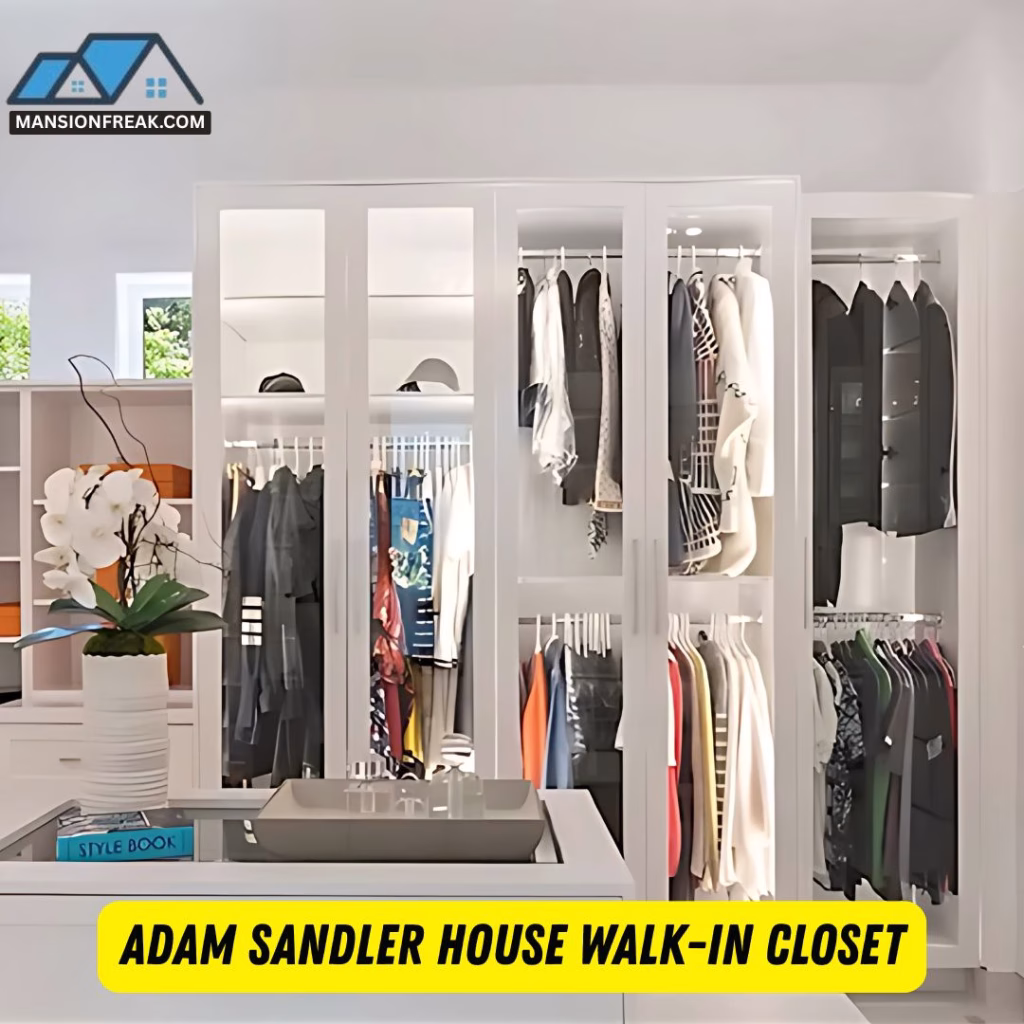 Adam Sandler House Walk in Closet