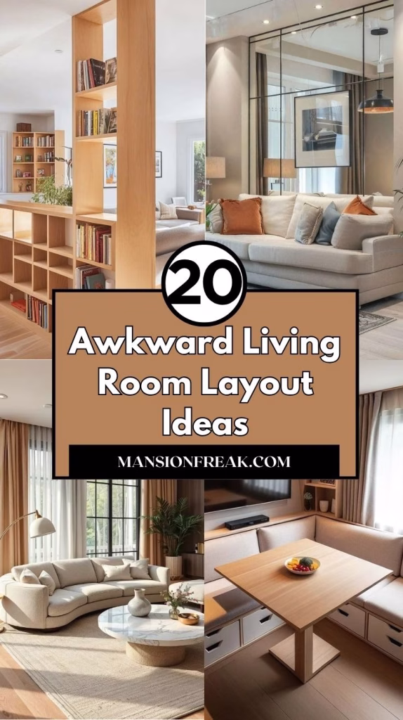 Awkward Living Room Layout Ideas