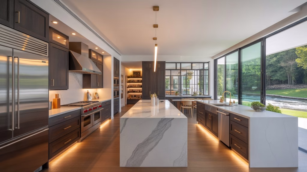 Joe Burrow House: $7.5M Cincinnati Mansion Tour 6 Kitchen – Culinary Excellence Meets Function