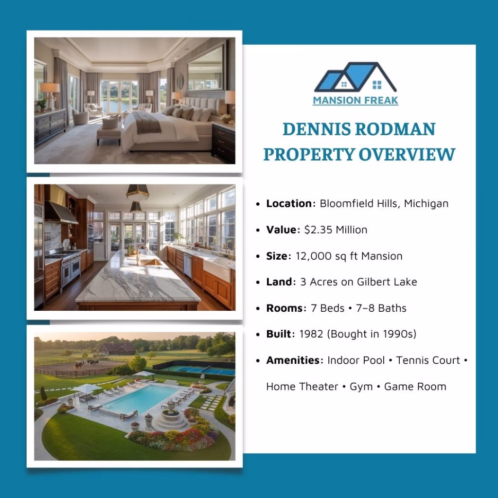 Who lives with Dennis Rodman now 1