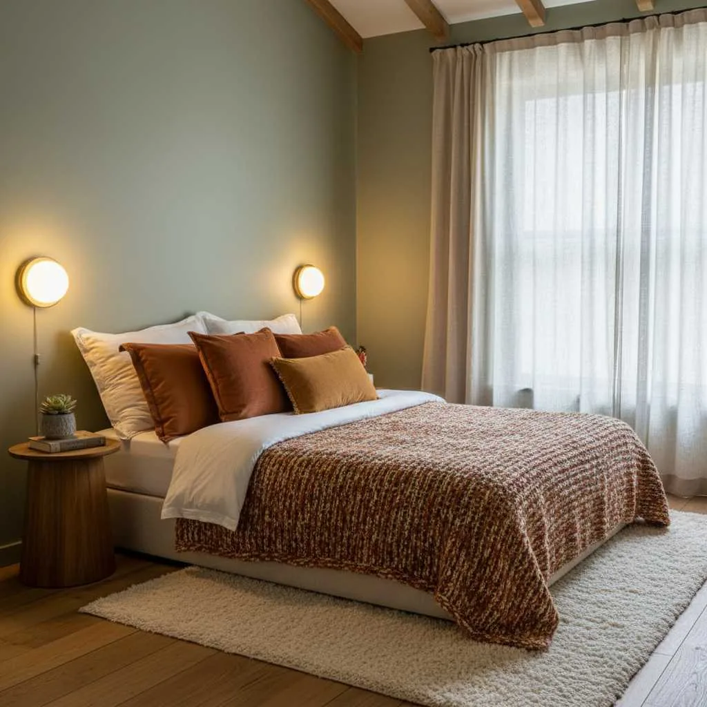 Angled Bed Placement for Cozy Flow