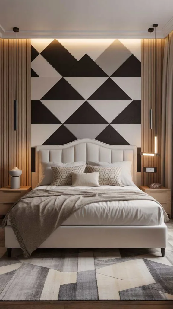 Dynamic Geometric Patterns Room