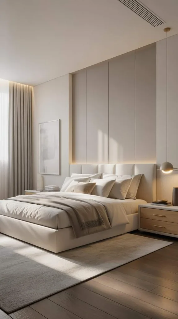 Light and Luxe Bedroom with Refined Style
