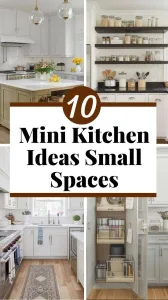 Mini Kitchen Ideas for Small Spaces