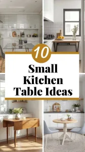 Small Kitchen Table Ideas