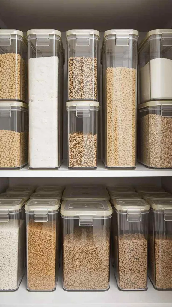 Space-Saving Hacks for Storing Dry Goods in Small Pantries